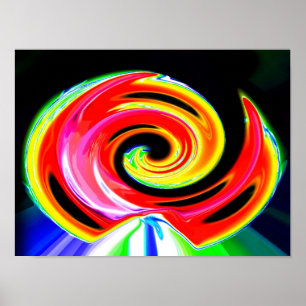 Poster Sentier de navire spatial