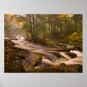 Poster Sentier des Appalaches ruisseaux Vermont
