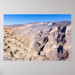 Poster Sentier randonnée en Jebel Shams