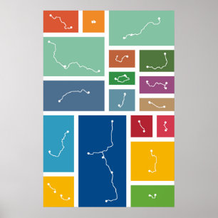 Poster Séoul - Palettes de transit