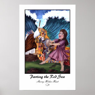 Poster Séparation de la copie de la Mer Rouge