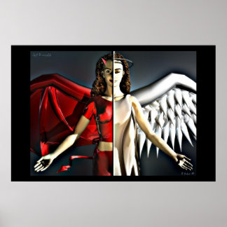 Poster Séparer la personnalité