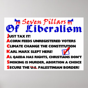 Poster Sept Piliers Du Libéralisme