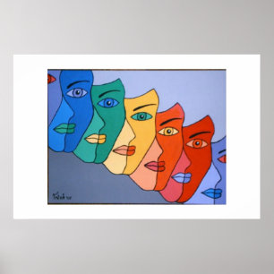 POSTER SEPT VISAGES DE LA VEILLE