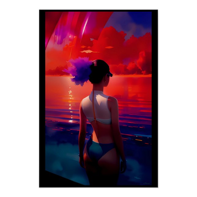 Poster Séquence de la plage de rêve (Devant)