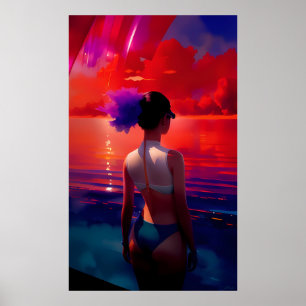 Poster Séquence de plage de rêve