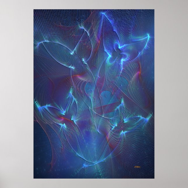Poster Seraphim Bleu (Devant)
