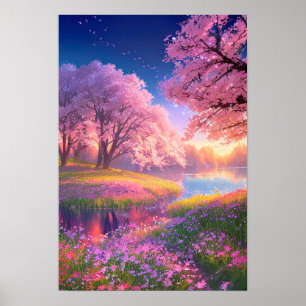 Poster Sérénade de la nature, Forêt de Charme