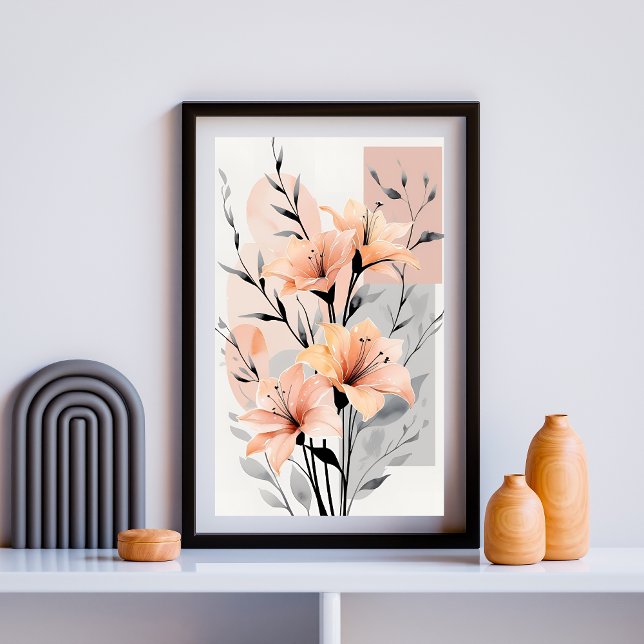 Poster Serene Lily Blooms (Créateur téléchargé)