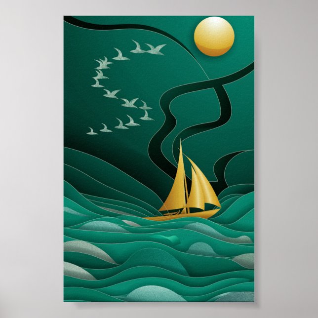 Poster Serene Voyage (Devant)