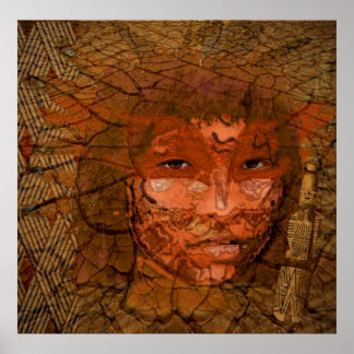 Poster Serene Warrior