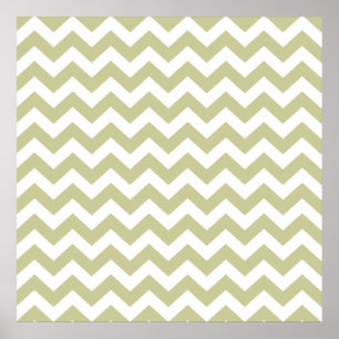 Poster Serengeti Safari Chevron