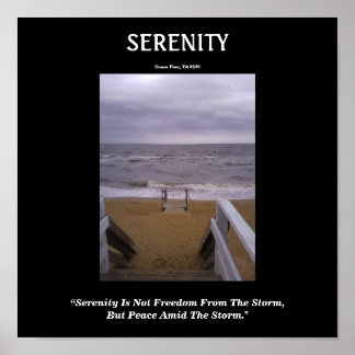 Poster Sérénité