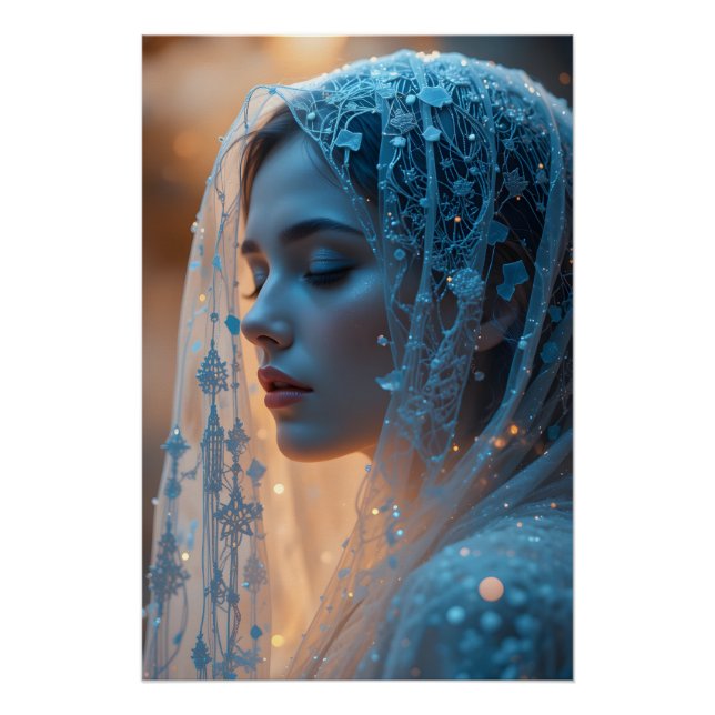 Poster Sérénité des membres voilés (Devant)