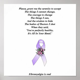 Poster Sérénité du CFS