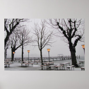 Poster Sérénité hivernale