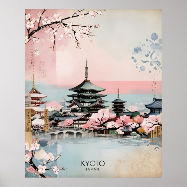 Poster Sérénité Kyoto (Devant)