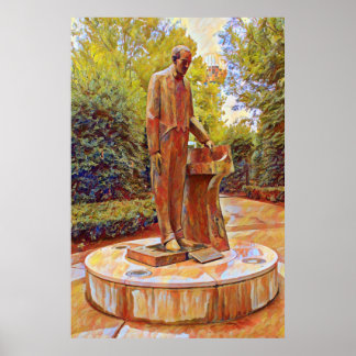 Poster Sergei Rachmaninoff de Knoxville Peinture de la st