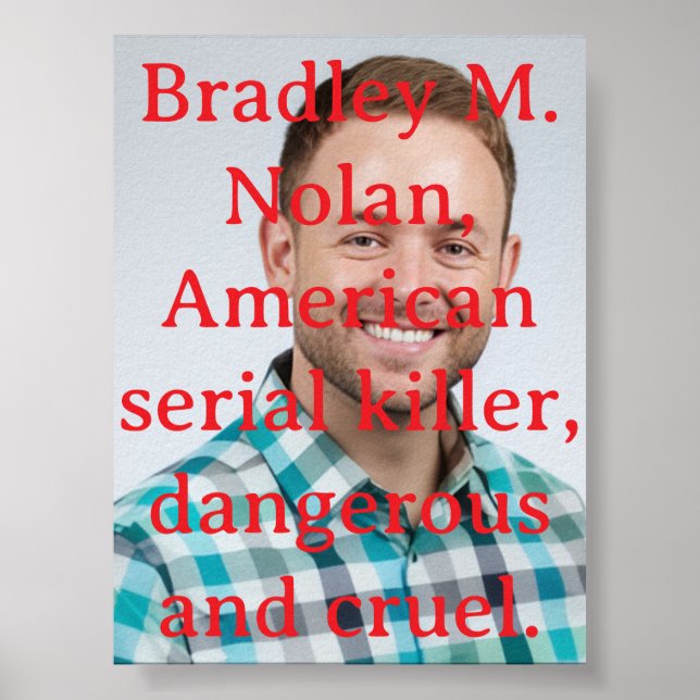 Poster Serial killer (Devant)