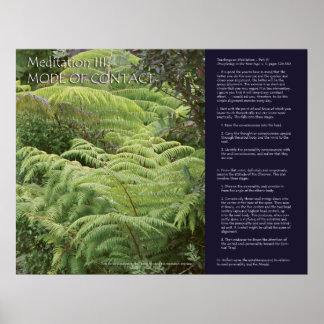 Poster Série de méditation DK : Méditation III