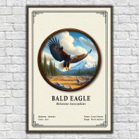 Série de zoologie de l'aigle à tête blanche