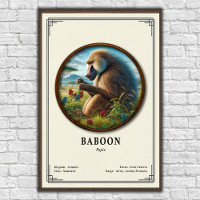 Série de zoologie des babouins