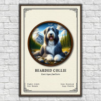 Série de zoologie du Colley barbu