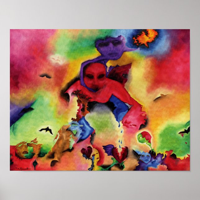 Poster Série "Euphoria" IMPRIMER (Devant)