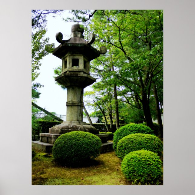Poster Série Jardin Japonais (Devant)