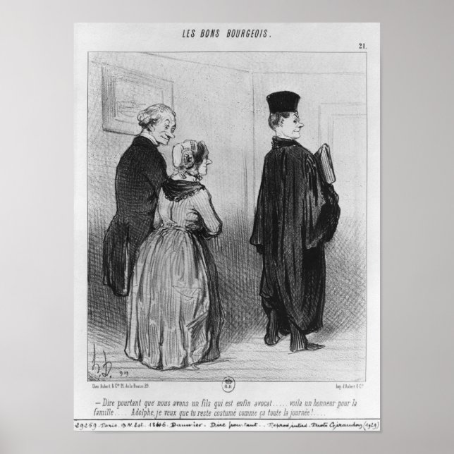 Poster Série Les Bons Bourgeois (Devant)