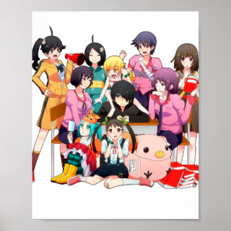 Poster Série Monogatari