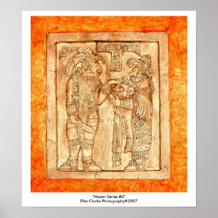 Poster Série photo Maya Carvings #2