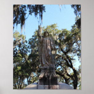 Poster Série Savannah : Bonaventure Cemetery Angel