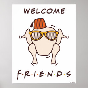 Poster Série télévisée Friends Bienvenue à la fête Frie
