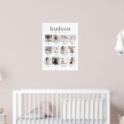 Serif 1ère année 12 Photo Collage avec Months Post