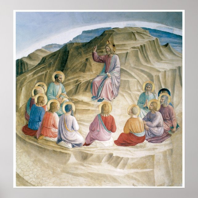 Poster Sermon sur l'affiche du mont (Devant)