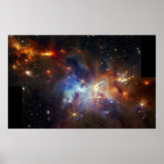 Poster Serpens (image NIRCam) pleine taille