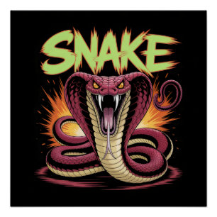 Poster Serpent.