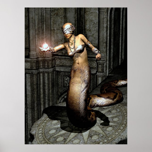 Poster serpent (Devant)