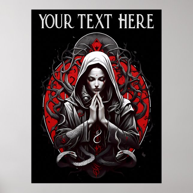 Poster Serpent prêtesse de l'ombre (Devant)