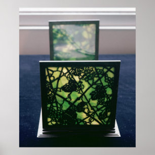 Poster Serre-livres de Nouveau d'art, studios de Tiffany,