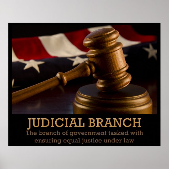Poster Service judiciaire (Devant)