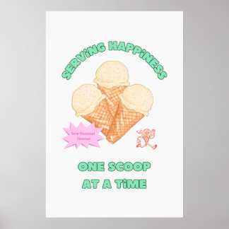 Poster Serving Happiness