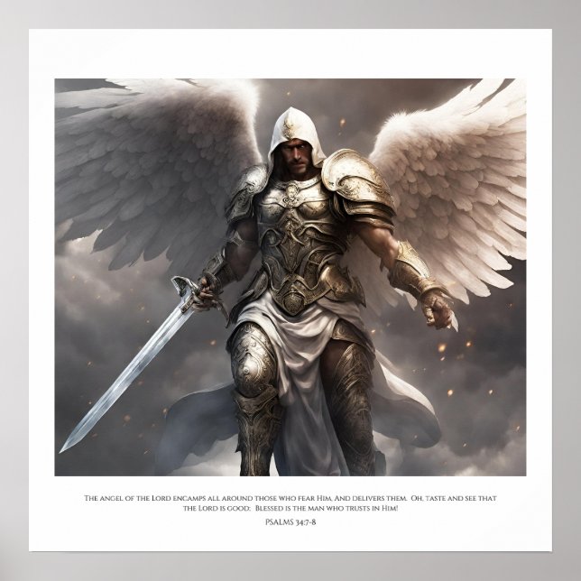 Poster Ses anges nous protègent où que nous allions ! (Devant)