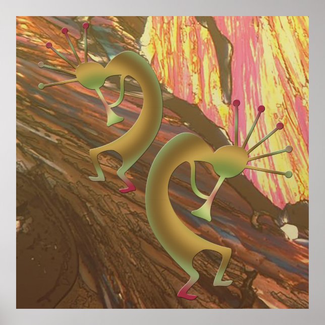 Poster Session jam Session Kokopelli (Devant)