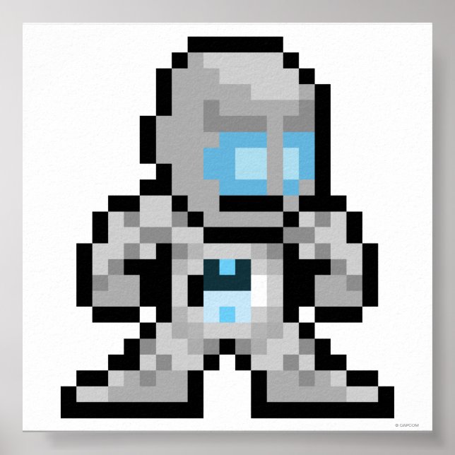 Poster Seth 8 bits (Devant)