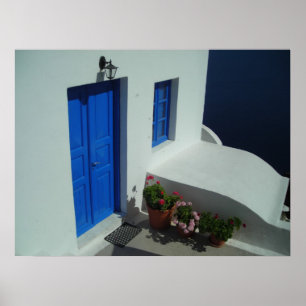 Poster Seuil de Santorini
