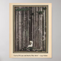 Seul au milieu des bois Kay Nielsen