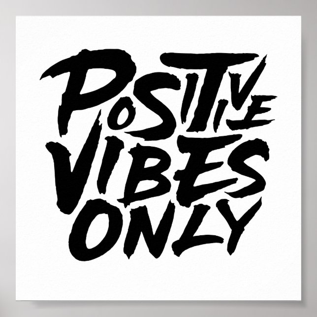 Poster Seules les ondes positives (Devant)