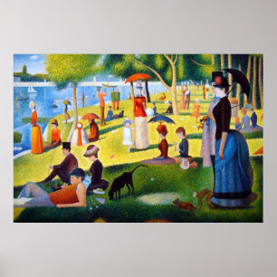 Poster Seurat : Un dimanche à La Grande Jatte